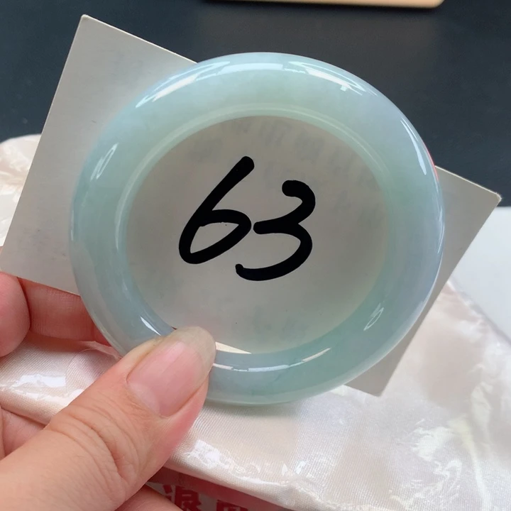 翡翠手镯未镶嵌圆53