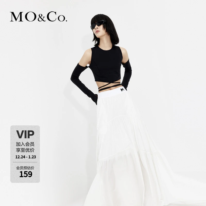 【防晒】MOCO夏袖套绑带背心MBC2TOP029