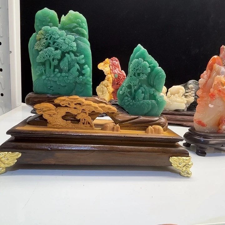 印石昌化石雅安绿