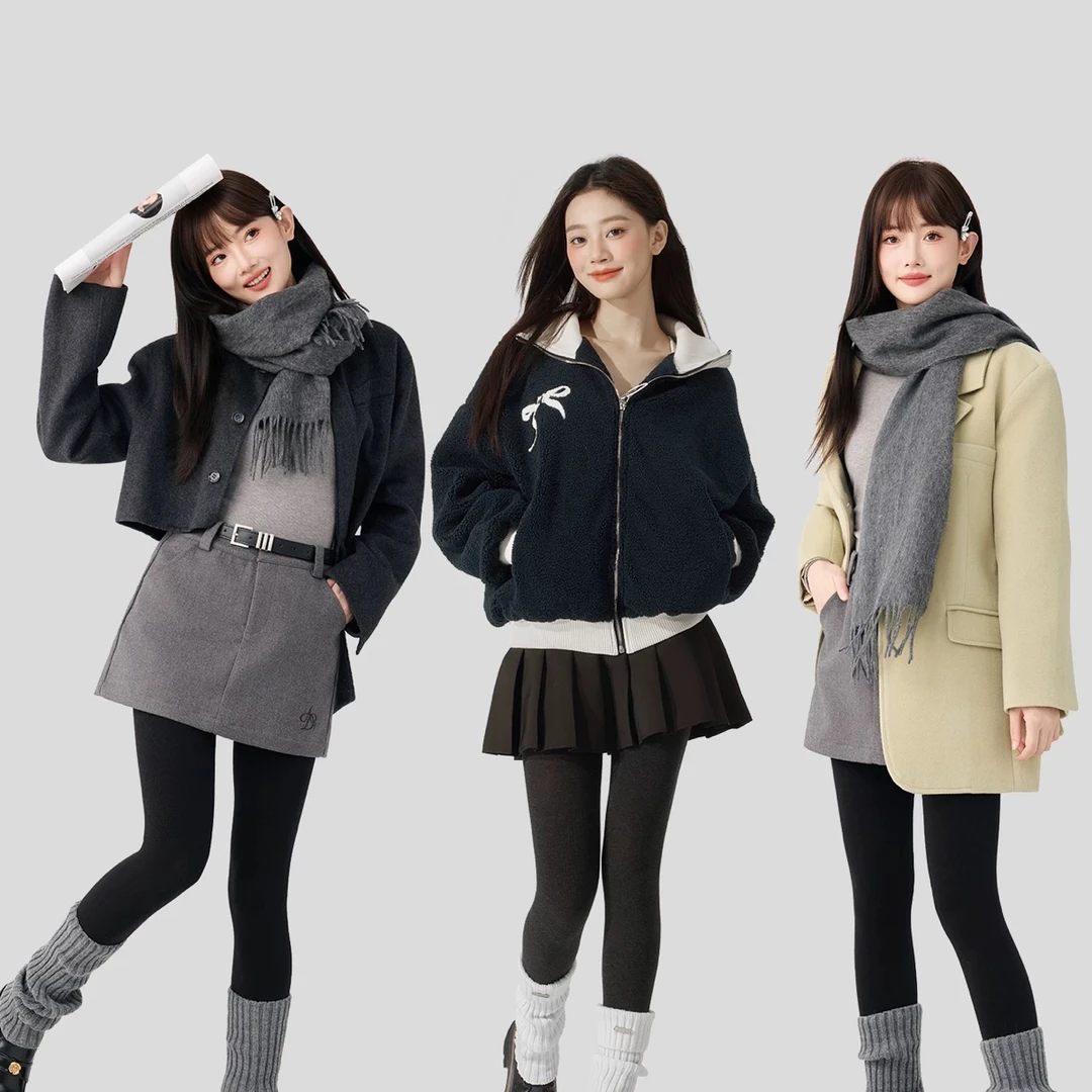 新升级云朵发热裤无缝一字裆显瘦高弹保暖外穿