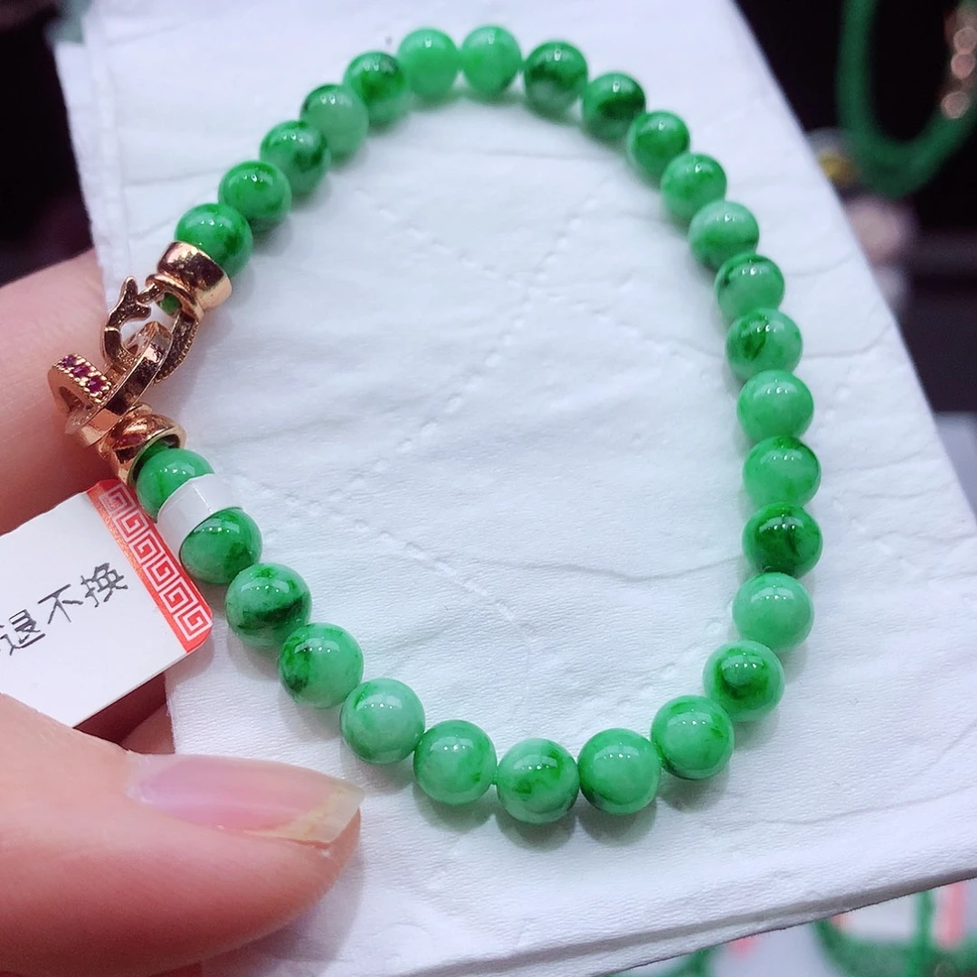 翡翠未镶嵌手链翡翠