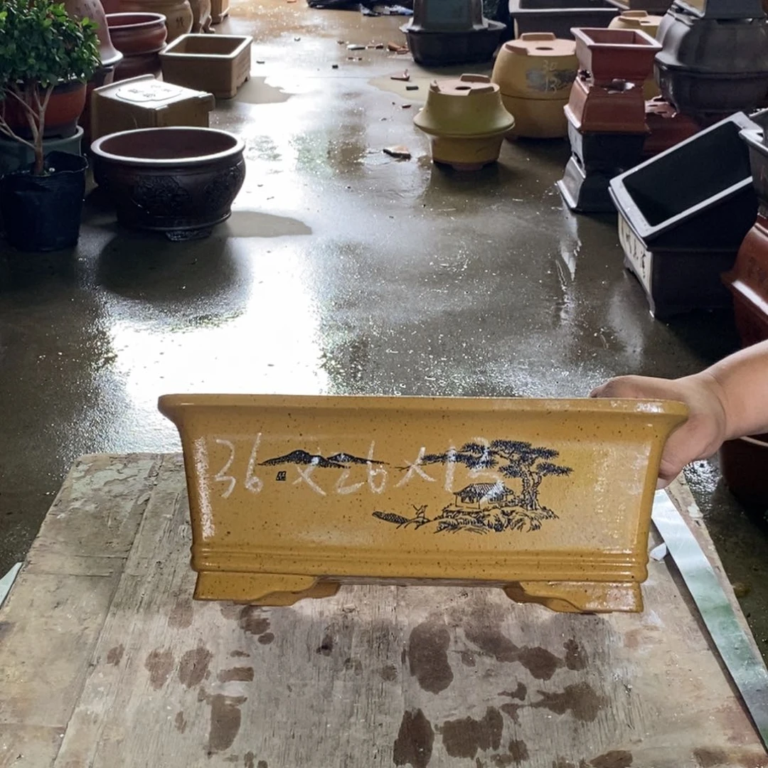 紫砂花盆紫砂紫砂