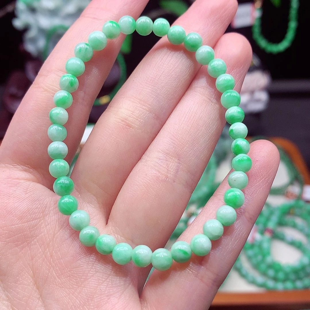 翡翠未镶嵌手链翡翠
