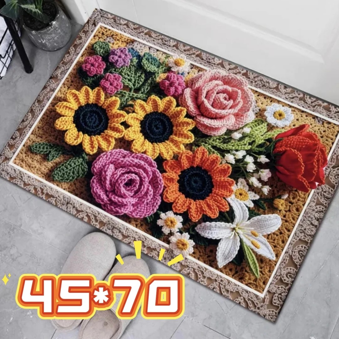 45*70【拍一发二】卫生间洗澡地垫吸水速干地垫入户门垫厕所门口