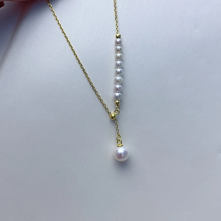 海水珍珠未镶嵌颈饰w7