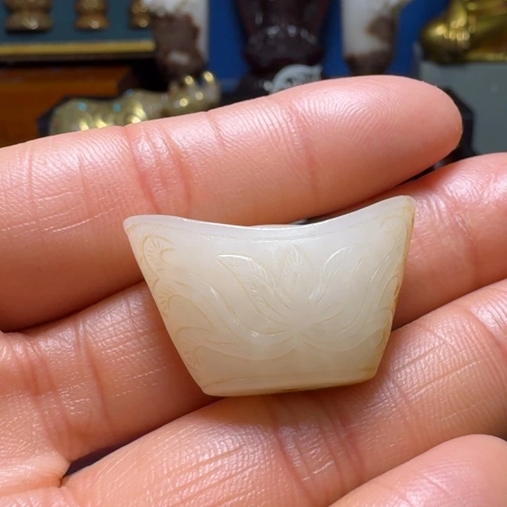 和田玉（糖玉）挂件未镶嵌