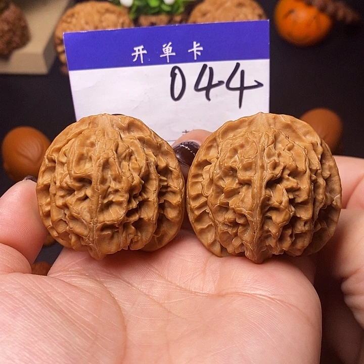 桃核吊坠文玩核桃苹果园43全品n