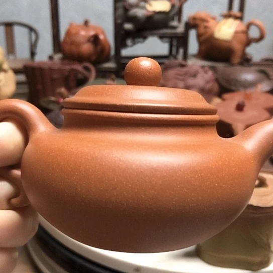 茶壶紫砂180c半手