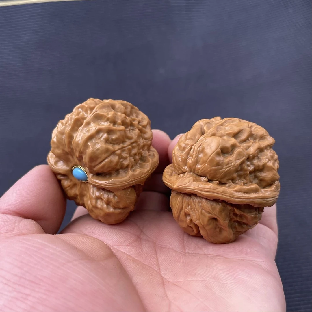 【地主专属】29 G20661-三角蛙核桃-尺寸40mm-