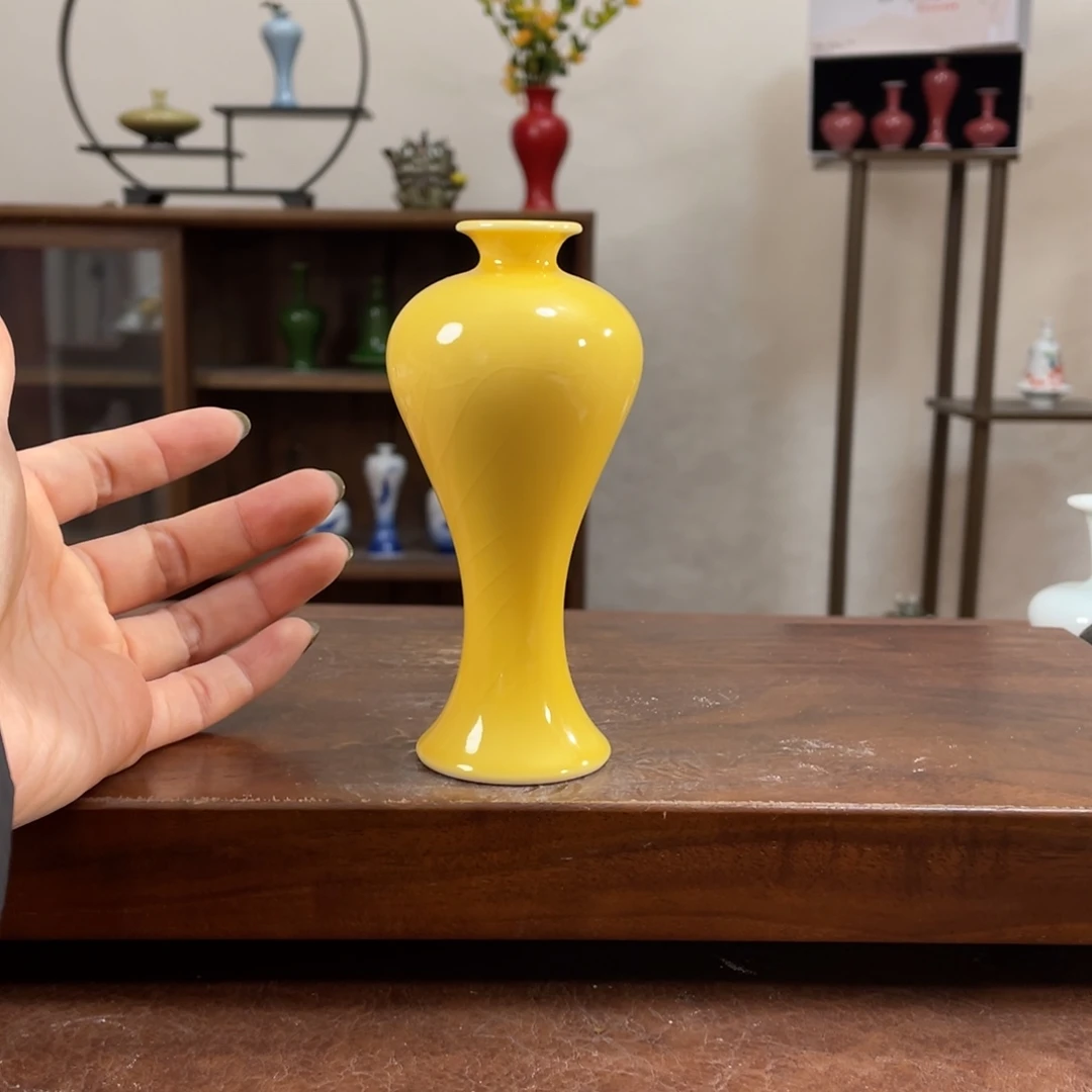 瓷片陶瓷艺术小花瓶