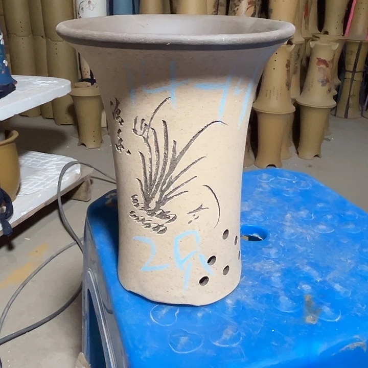 花盆紫砂这家紫砂兰花盆质量不错