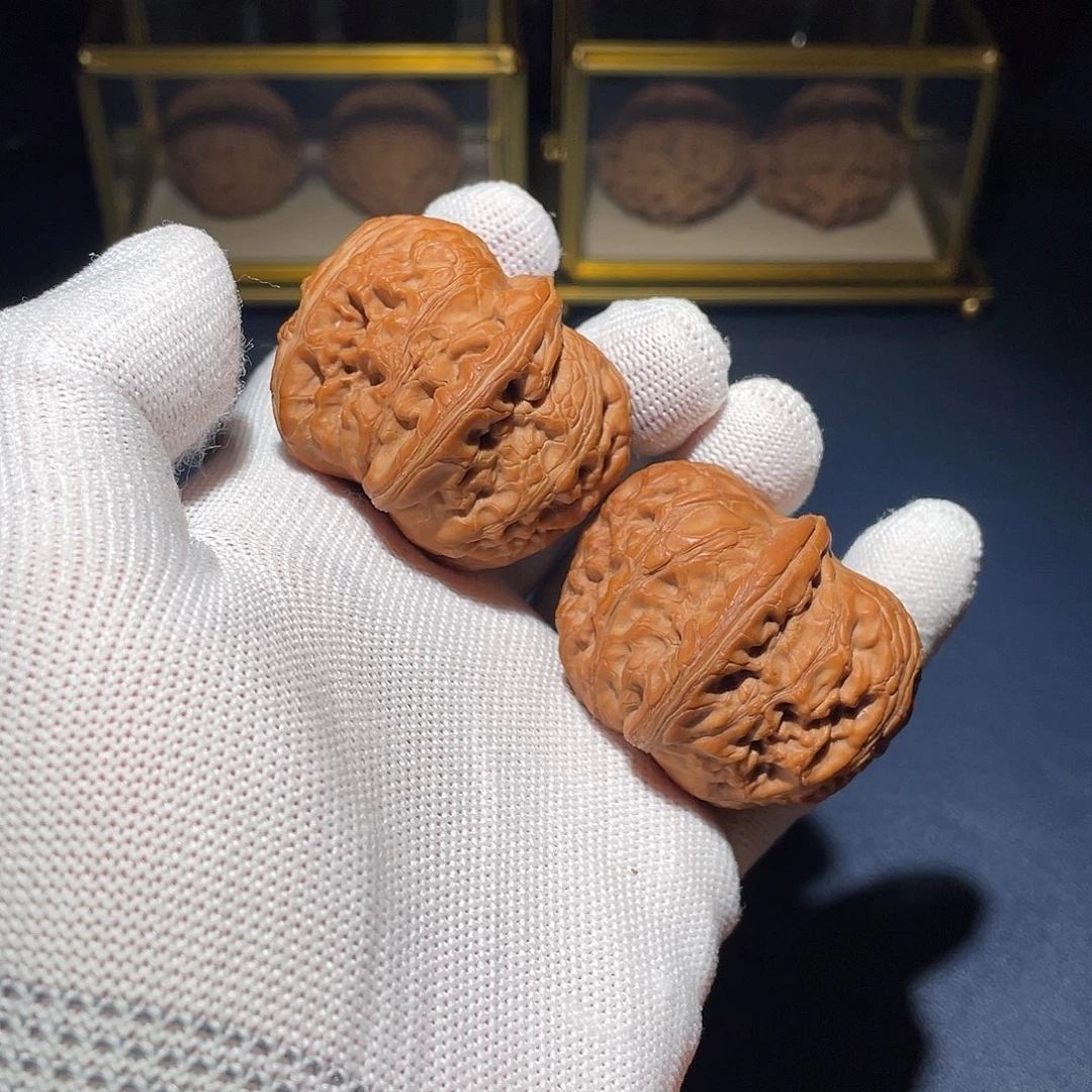 把件文玩核桃45平谷元宝