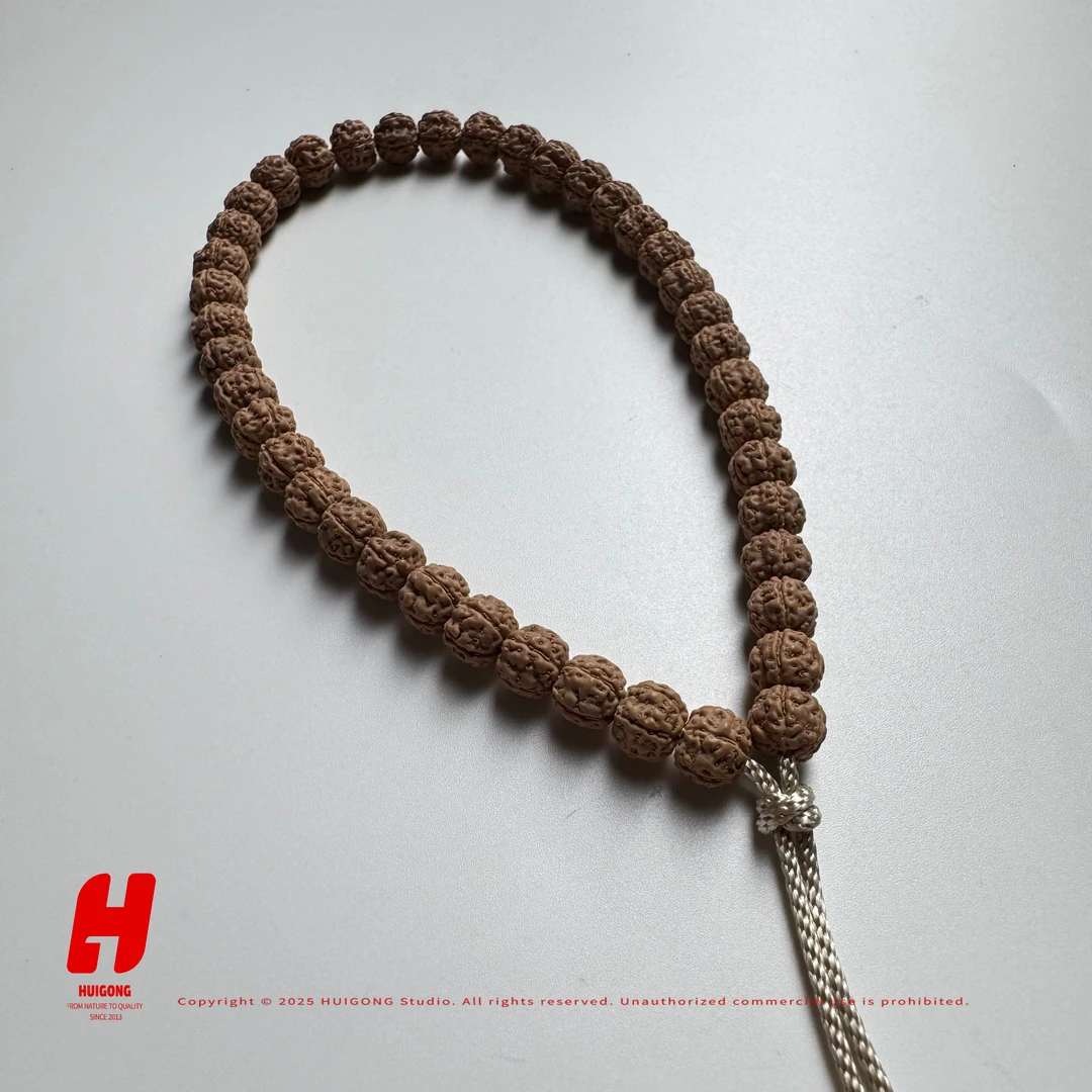 【薈供】金刚菩提 闷墩龙原桩手串（有黄）001