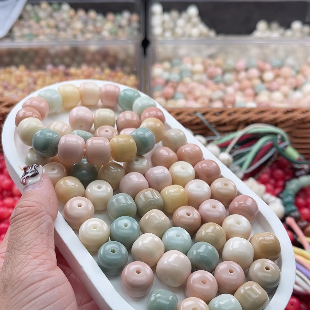 白玉菩提吊坠C/13.5mm/55颗