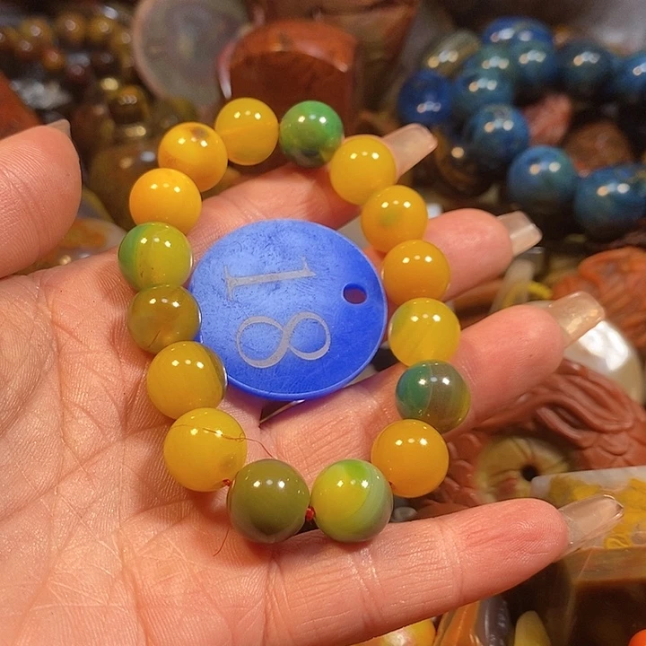 玛瑙/玉髓手链未镶嵌敢****天