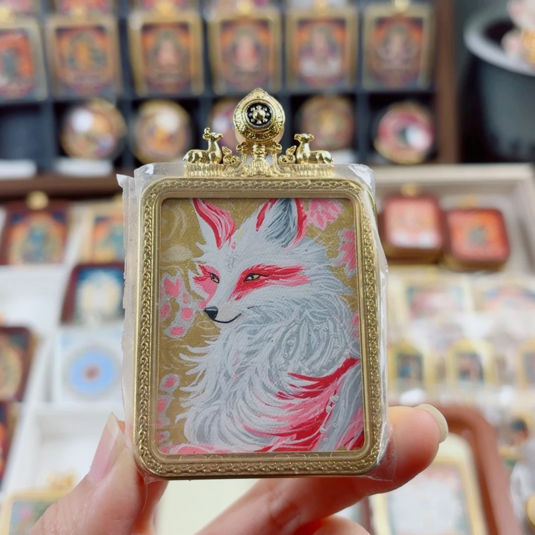 泥塑?****?装裱画小九