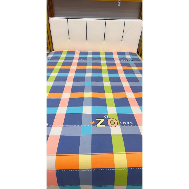 亲肤棉床单--靓彩格语200*240