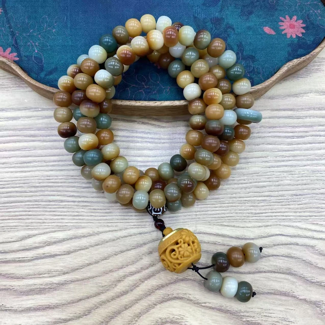 精品古仙石楠项链108颗丫00760（无与伦比）