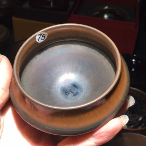 【闪购商品】茶盏建盏主人杯图片款