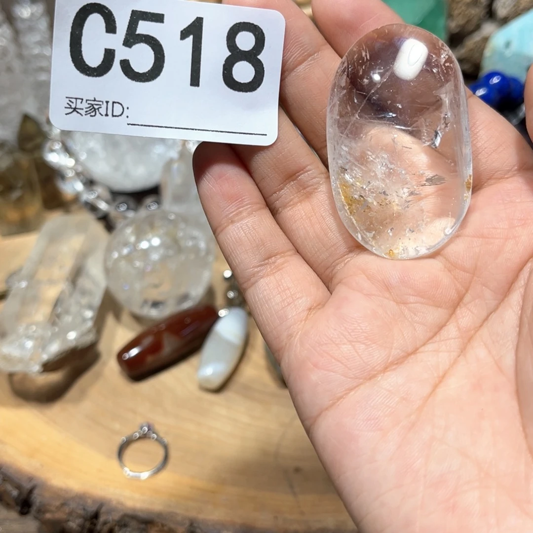 未镶嵌珠宝半成品水晶多样性发其一微瑕