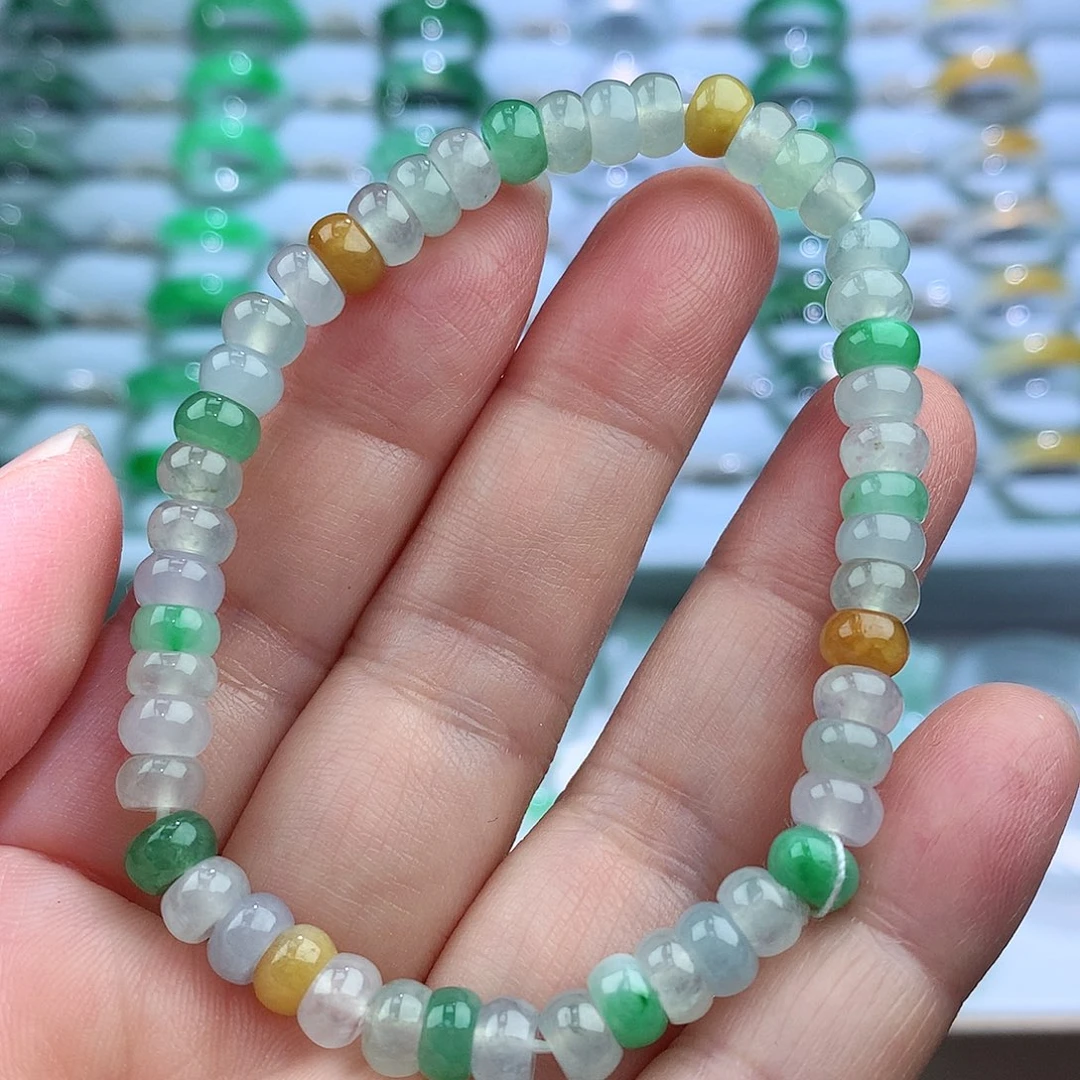 未镶嵌戒指翡翠手串