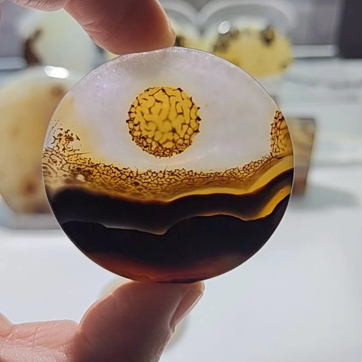 玛瑙/玉髓未镶嵌吊坠(不含链)43号