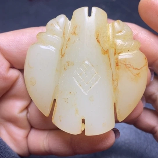 和田玉（糖玉）挂件未镶嵌