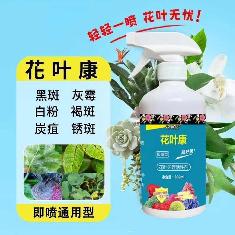 花叶康通用盆栽植物喷雾花卉多肉黑斑四季花卉通用型花病康花病康