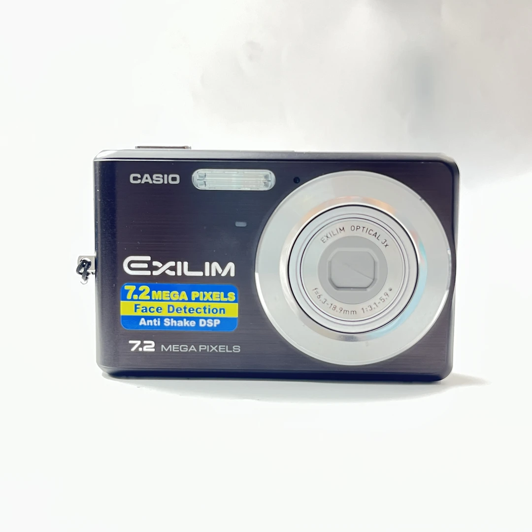 9新 Casio/卡西欧 z77月光黑720万像素3倍变焦ccd数码相机