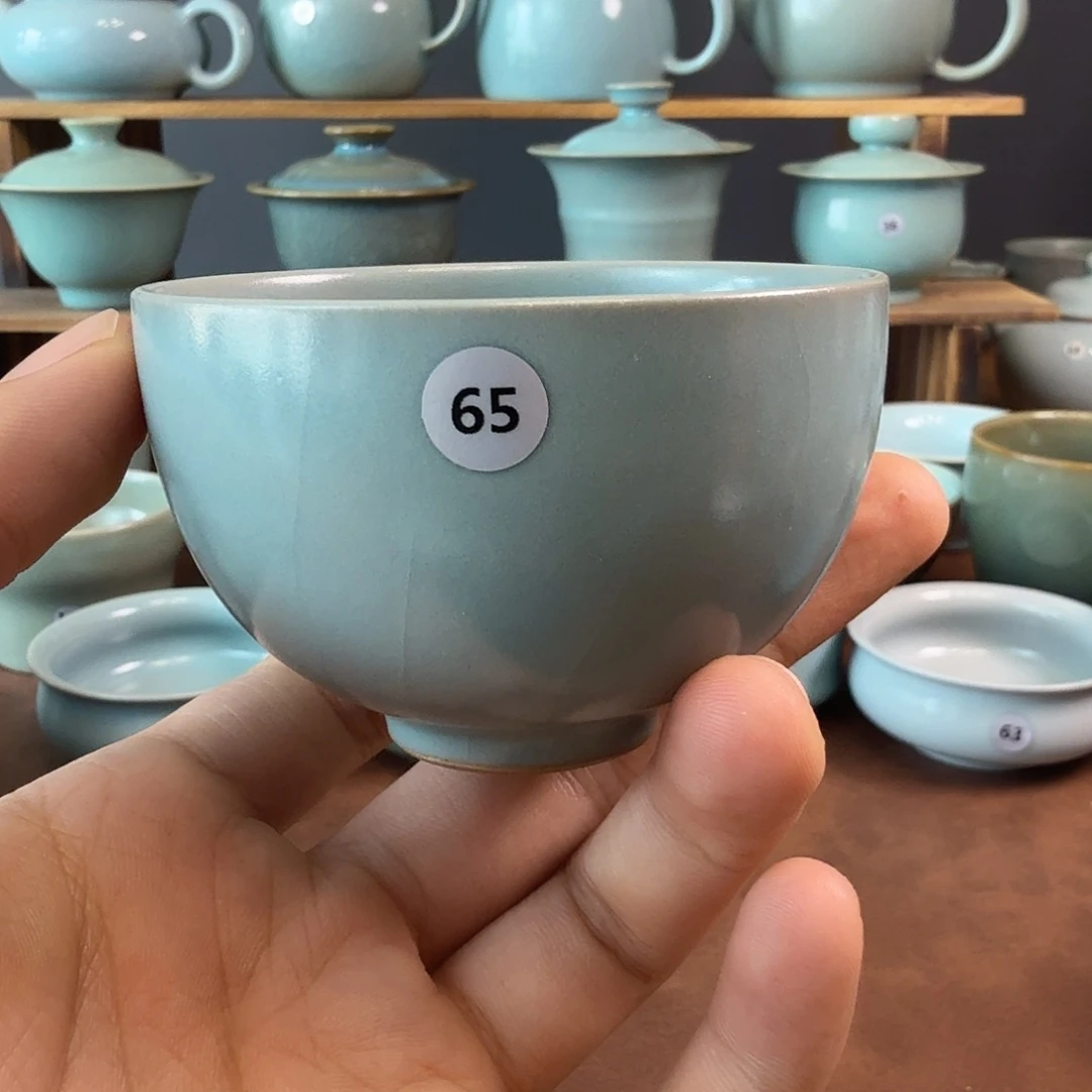 杯子一级仿古鸡心杯