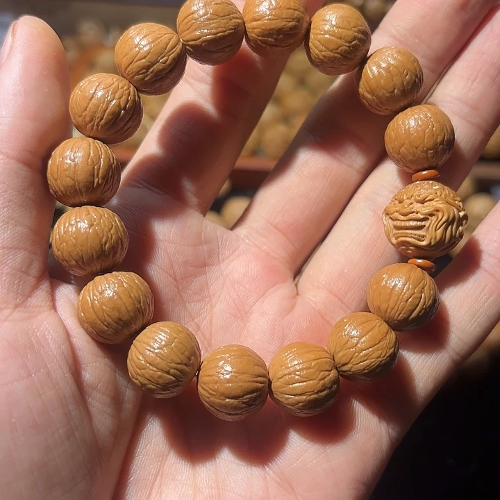 猴头核桃手串汽****司15同尺聚宝盆
