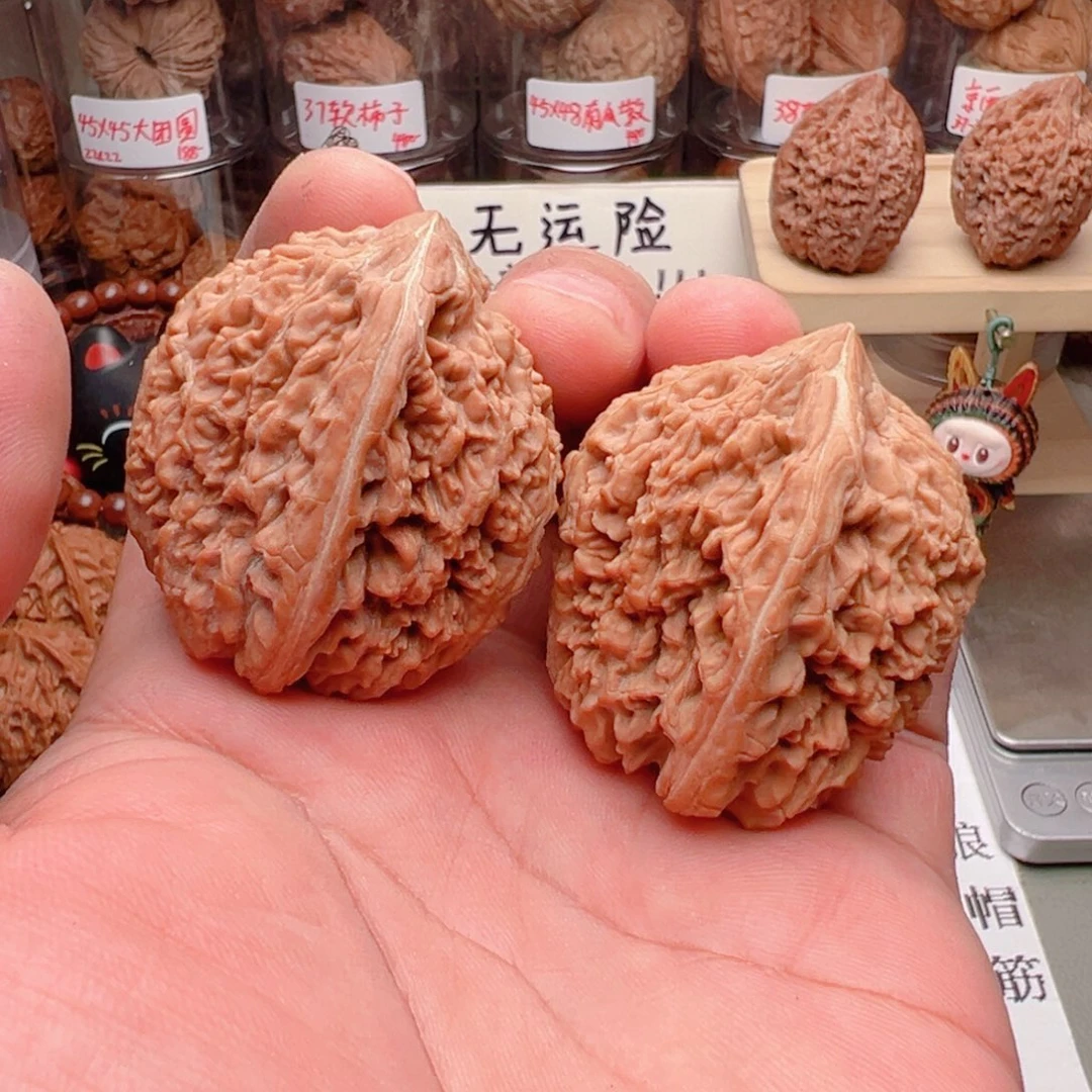 吊坠文玩核桃38尺全品蒜头