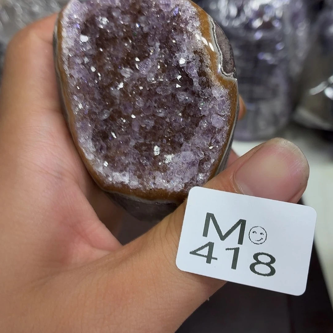 未镶嵌摆件紫晶水晶