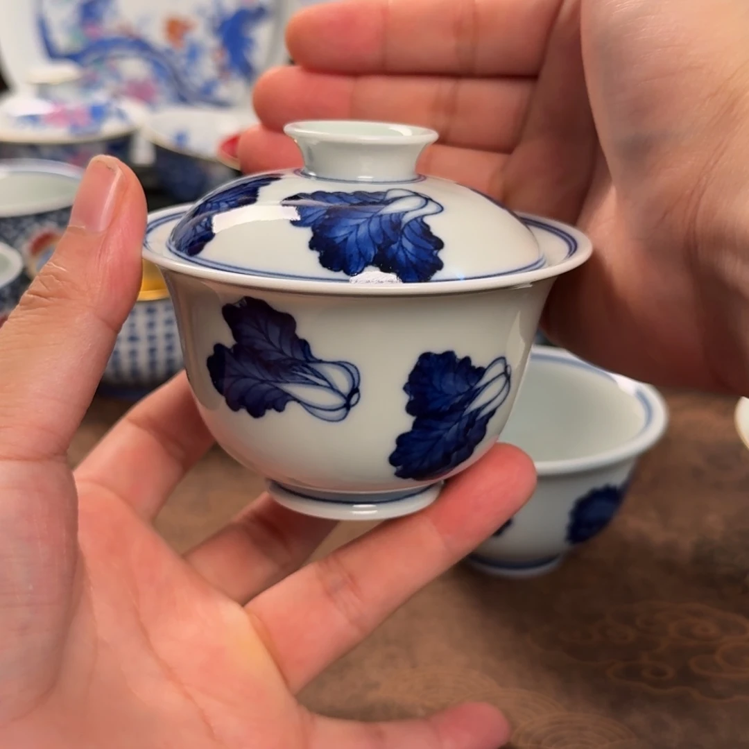 纯手工手绘陶瓷茶具