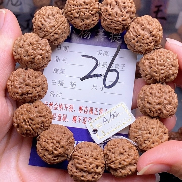 手串金刚菩提22铁骨双龙