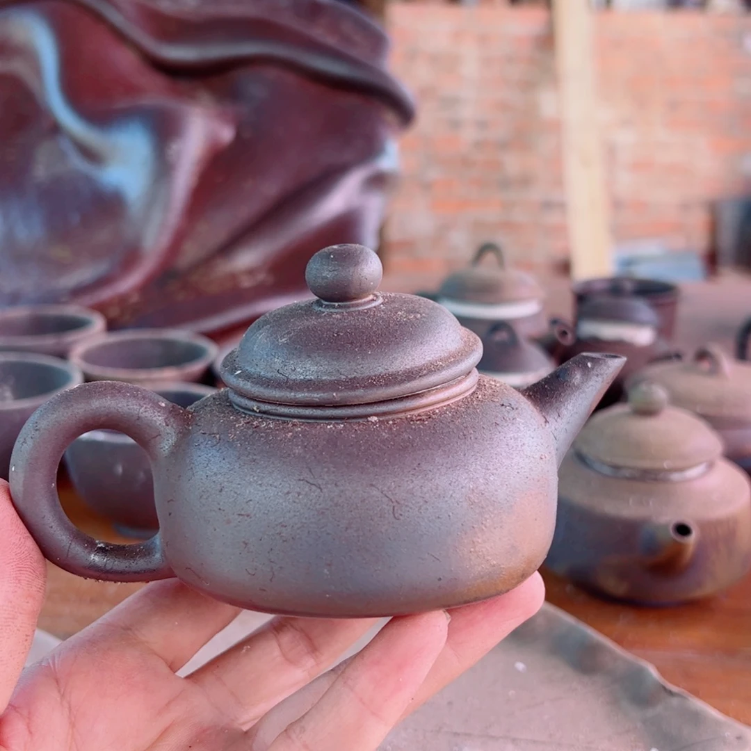 坭兴陶贵台龙窑柴烧茶器A84