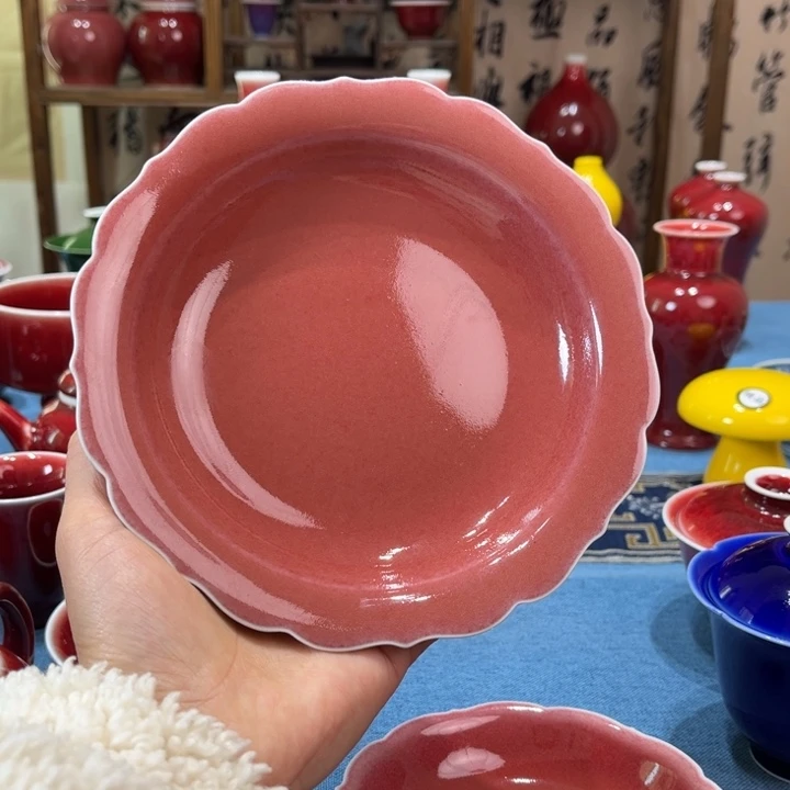 景德镇陶瓷豇豆红壶承福利