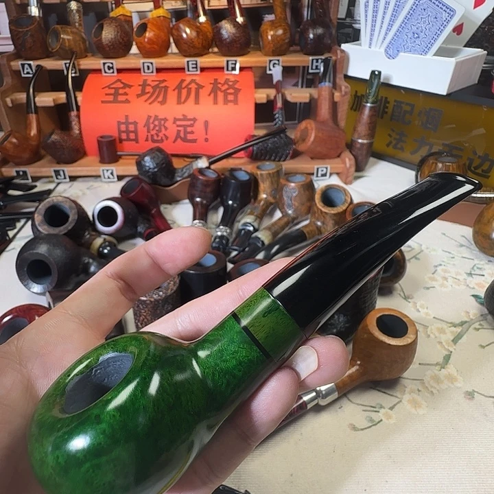 傅***禹石楠木烟斗 一物一图
