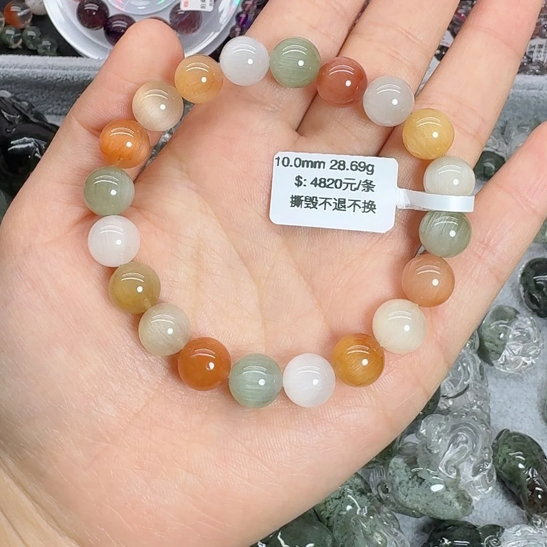 水晶手链未镶嵌天然水晶手链