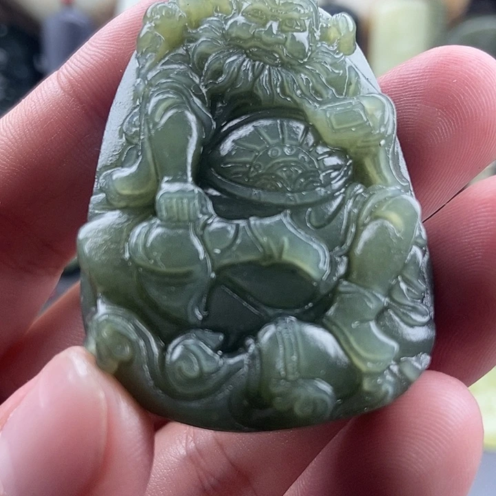 我***兵和田玉未镶嵌珠宝奇石