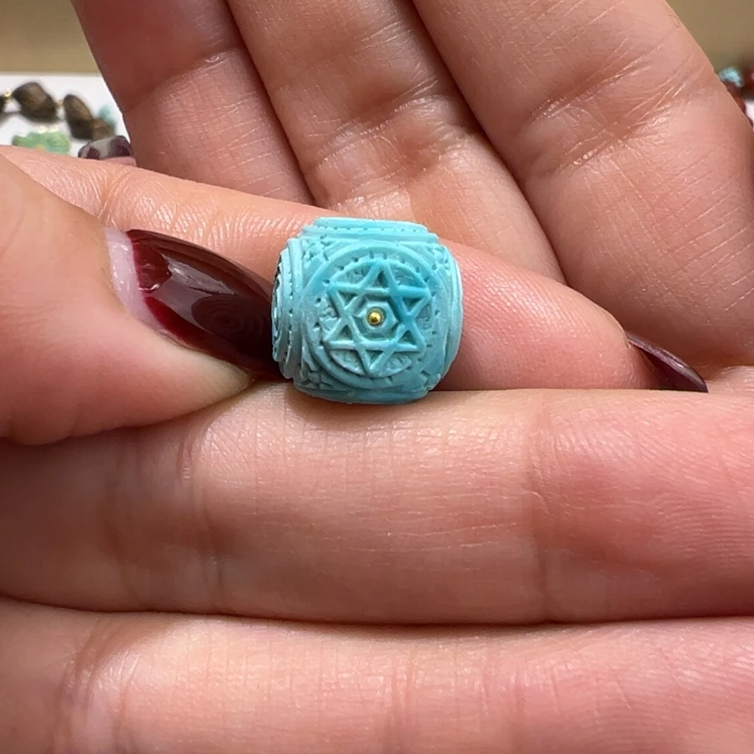 绿松石配件未镶嵌配件