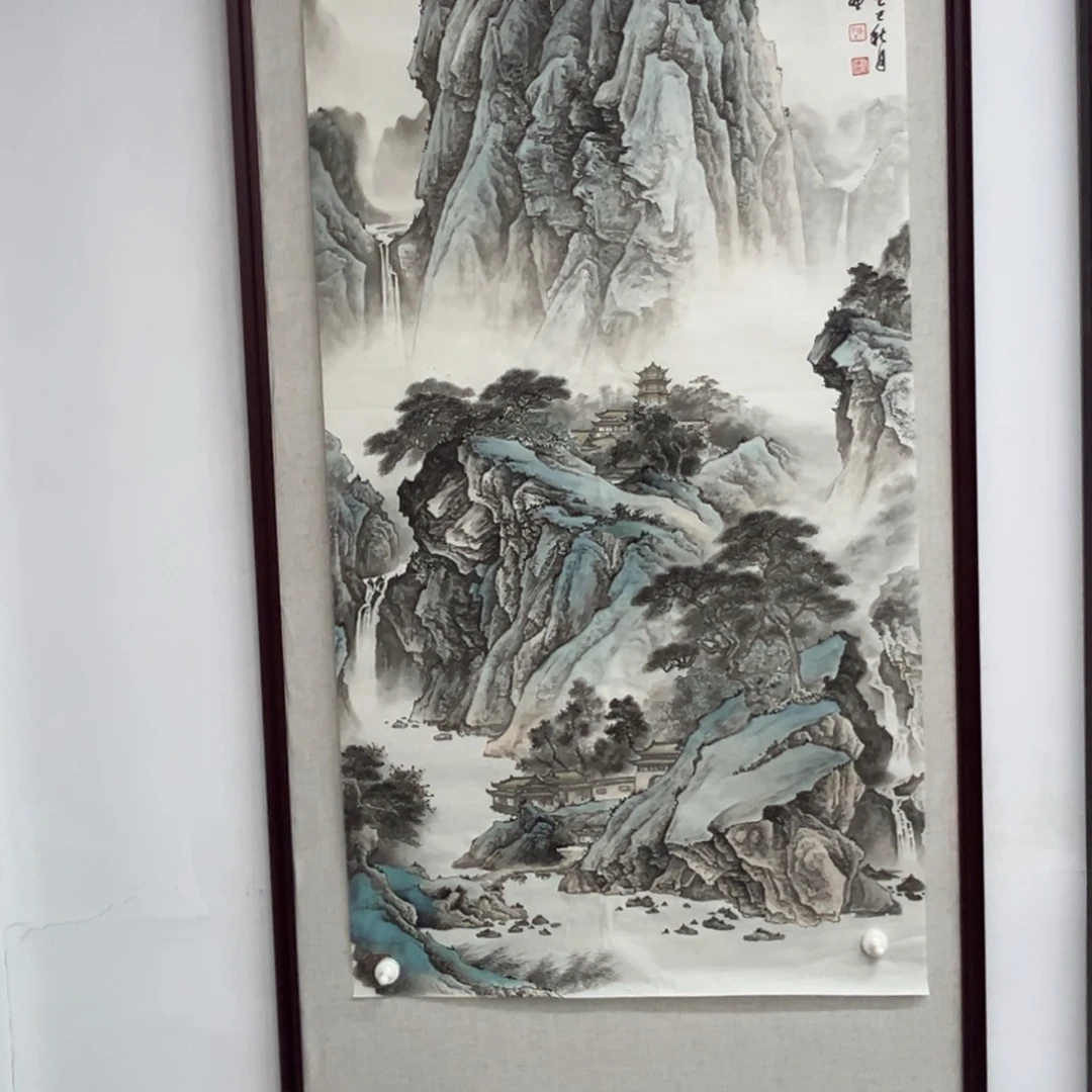 H***y国画绘画作品多次参加全国
