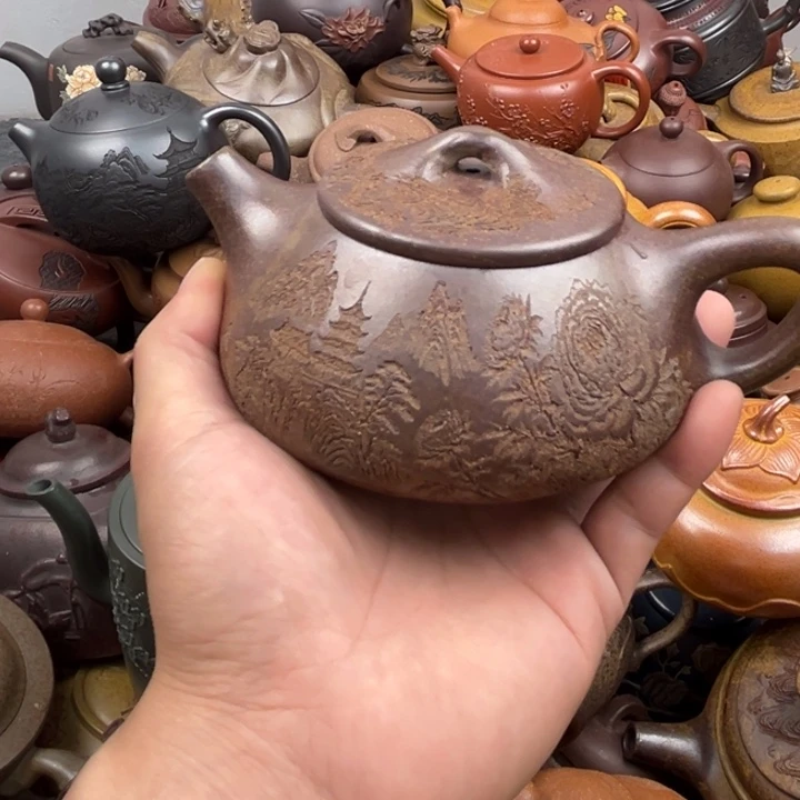 茶壶紫砂紫砂壶微瑕