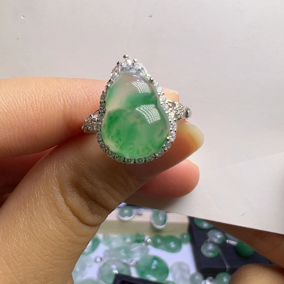 石英岩玉非洲翠未镶嵌