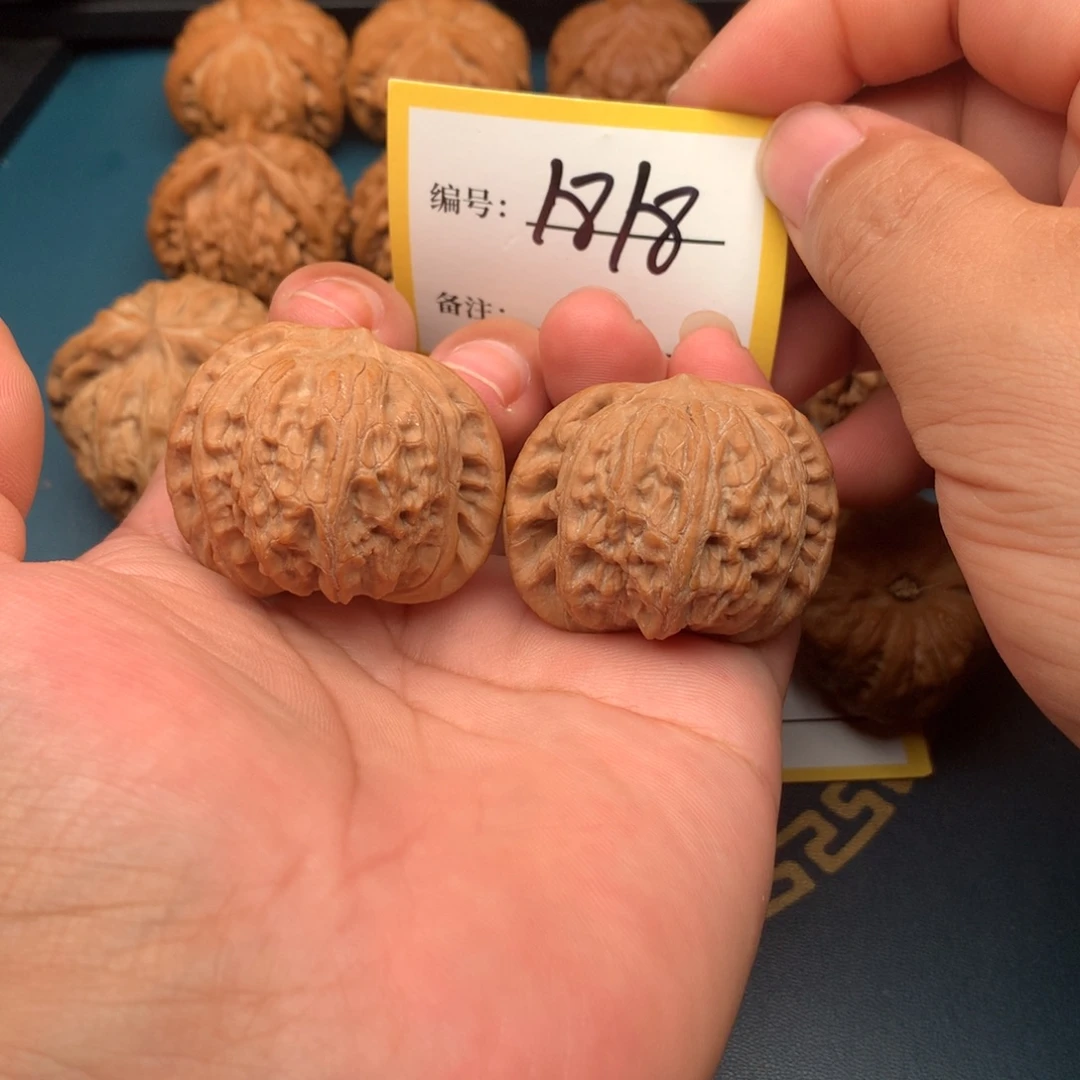 把件文玩核桃41全品战鼓1818