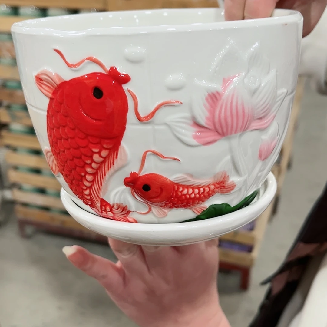 【闪购商品】陶瓷福利品凑满10元发货陶瓷花盆