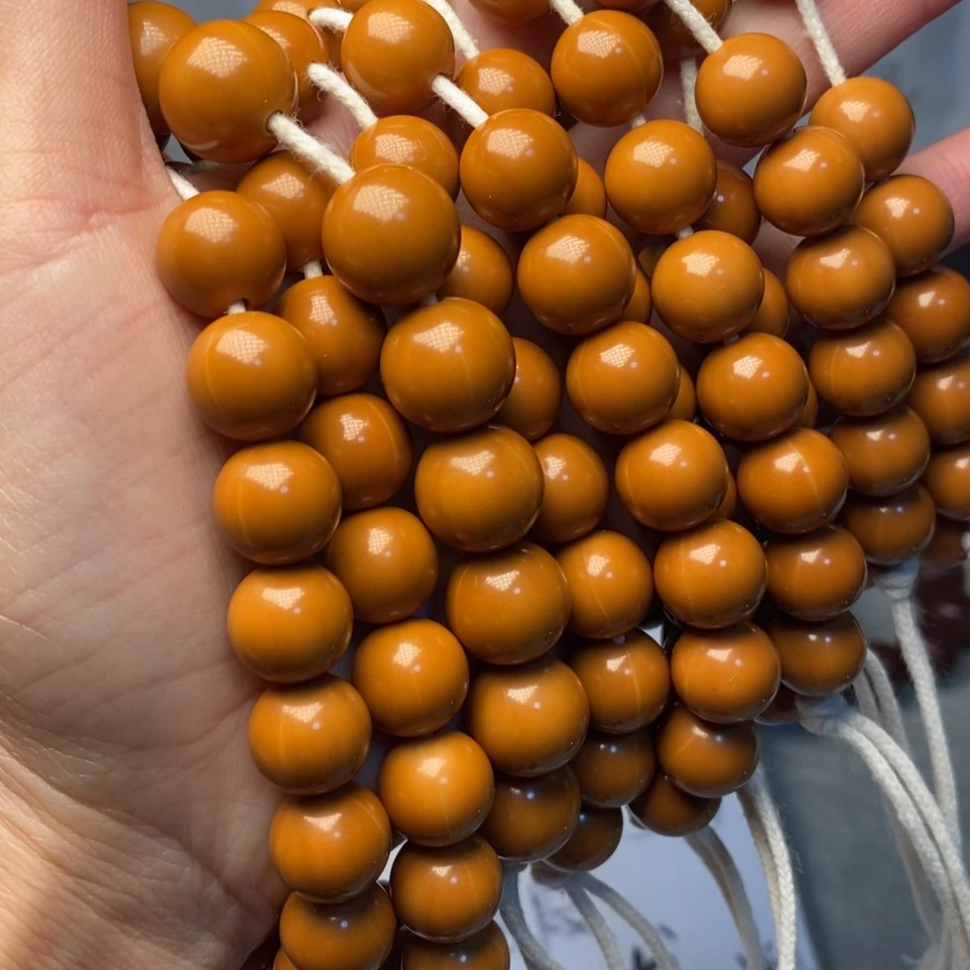 猴头核桃手串正圆光珠