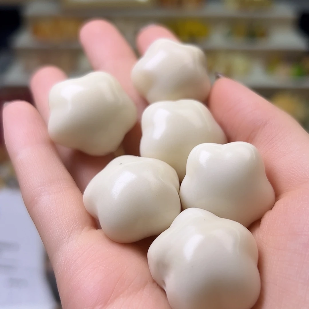 菩提根/象牙果手串微瑕云朵星星3颗