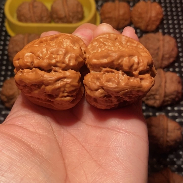 把件文玩核桃宽开背八腿蛙王