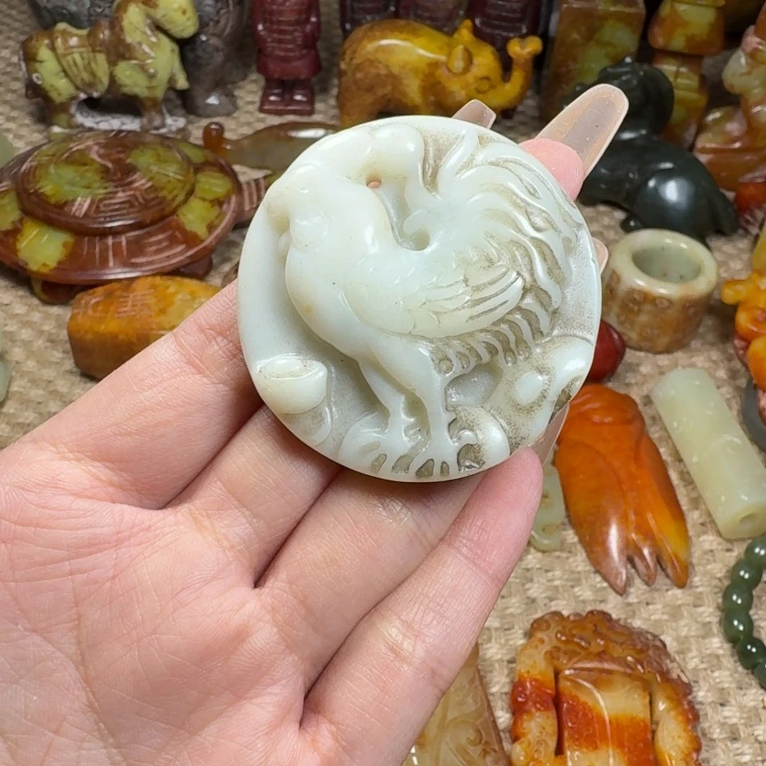 吊坠白玉菩提挂件